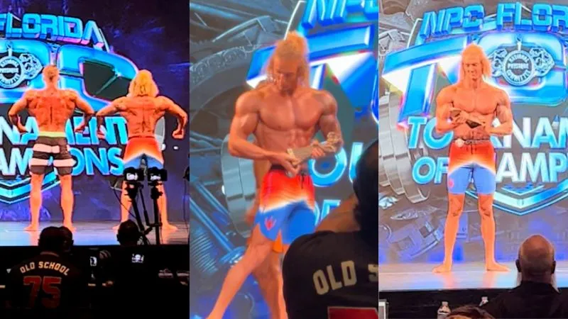 ZyzzReincarnate competing at NPC Florida Tournament of Champions men's physique division